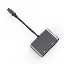 Load image into Gallery viewer, Usb C to HDMI/VGA 2 In 1 HUB Docking Station Hdmi Audio And Video VGA Screen Port Hub
