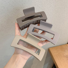 Load image into Gallery viewer, Women Simple Vintage Square Large Gripper Geometric Hair Clips Fashion All-match Hair Accessories
