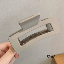 Load image into Gallery viewer, Women Simple Vintage Square Large Gripper Geometric Hair Clips Fashion All-match Hair Accessories
