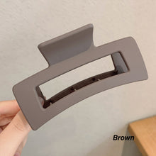 Load image into Gallery viewer, Women Simple Vintage Square Large Gripper Geometric Hair Clips Fashion All-match Hair Accessories
