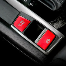 Load image into Gallery viewer, 5Pcs Electronic Handbrake Patch Central Control Panel Sticker Decoration Modification Accessories Supplies For Honda Civic 10th 2016 - 2021
