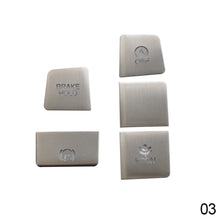 Load image into Gallery viewer, 5Pcs Electronic Handbrake Patch Central Control Panel Sticker Decoration Modification Accessories Supplies For Honda Civic 10th 2016 - 2021
