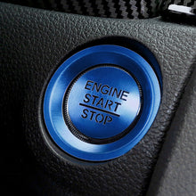 Load image into Gallery viewer, 2Pcs Car Stickers Auto Ignition Engine Start Stop Button Rings Cover Interior Accessories For Honda Civic 2016-2021
