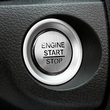 Load image into Gallery viewer, 2Pcs Car Stickers Auto Ignition Engine Start Stop Button Rings Cover Interior Accessories For Honda Civic 2016-2021
