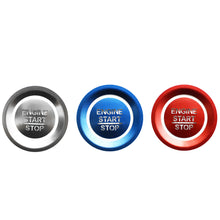 Load image into Gallery viewer, 2Pcs Car Stickers Auto Ignition Engine Start Stop Button Rings Cover Interior Accessories For Honda Civic 2016-2021
