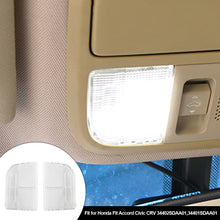 Load image into Gallery viewer, Pair Car PC Front Interior Roof Map Light Room Lamp Clear Lens Fit for Honda Fit Accord Civic CRV 34402SDAA01,34401SDAA01
