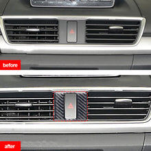 Load image into Gallery viewer, Car Interior Warning Lamp Button Trim Cover Accessories Carbon Fiber Style For Mazda 3 Axela 2013 - 2018
