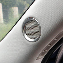 Load image into Gallery viewer, 2Pcs Stainless Steel Car Speaker Sound Ring Trim Cover Decoration Interior Mouldings Accessories for Mazda CX-5 CX5 2017 - 2022
