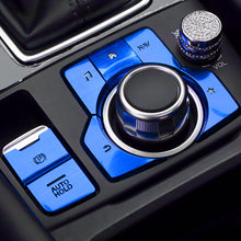 Load image into Gallery viewer, 7Pcs Aluminum Electronic Parking Brake Automatic Parking Button Cover For Mazda3 ATENZA CX-5 CX-4 CX-8
