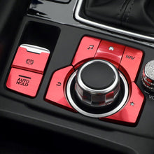 Load image into Gallery viewer, 7Pcs Aluminum Electronic Parking Brake Automatic Parking Button Cover For Mazda3 ATENZA CX-5 CX-4 CX-8

