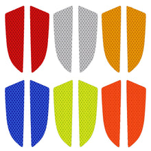 Load image into Gallery viewer, 2Pcs Car Reflector Protective Sticker Scratches Safety Warning Reflective Car Stickers Acessorio Reflective Tape

