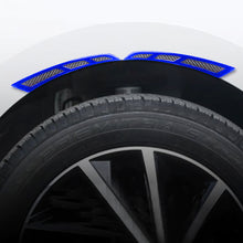 Load image into Gallery viewer, 2Pcs Car Sticker Front Fender Stripe Guard Tire Eyebrow Protector Carbon Fiber Wheel Trim Sticker Auto Accessories
