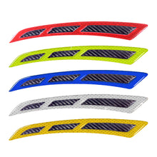 Load image into Gallery viewer, 2Pcs Car Sticker Front Fender Stripe Guard Tire Eyebrow Protector Carbon Fiber Wheel Trim Sticker Auto Accessories
