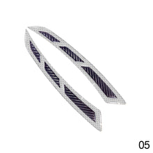 Load image into Gallery viewer, 2Pcs Car Sticker Front Fender Stripe Guard Tire Eyebrow Protector Carbon Fiber Wheel Trim Sticker Auto Accessories
