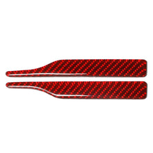 Load image into Gallery viewer, 2Pcs Carbon Fiber Rearview Mirror Protector Anti-Rub Strip Sticker Anti-Collision Strip Anti-Scratch Trim Sticker
