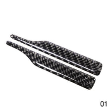 Load image into Gallery viewer, 2Pcs Carbon Fiber Rearview Mirror Protector Anti-Rub Strip Sticker Anti-Collision Strip Anti-Scratch Trim Sticker

