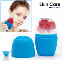 Load image into Gallery viewer, Ice Roller Face New Fashion Skincare Beauty Tool Facial Roller Silicone Ice Cube Massager Face Ice Roller Therapy for Muscle Redness Bruises Use
