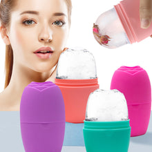 Load image into Gallery viewer, Ice Roller Face New Fashion Skincare Beauty Tool Facial Roller Silicone Ice Cube Massager Face Ice Roller Therapy for Muscle Redness Bruises Use
