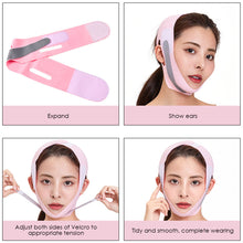Load image into Gallery viewer, V Shape Thin Face Lift Slimming Mask Massage Tool Double Chin Strap Facial Slim Mask V-face Belt Facial Lifting Bandage
