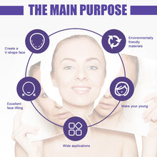 Load image into Gallery viewer, 20pcs Invisible V Face Lift Tapes Wrinkle Removal Sticker Adhesives Forehead Neck Pad Anti Aging Patch Facial Slimming Mask
