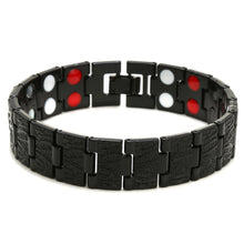 Load image into Gallery viewer, Hot Sale Luxury Fashion Health Energy Bracelet Men Mental Bio Magnetic Anti-fatigue Anti-radiation Bracelets Jewelry
