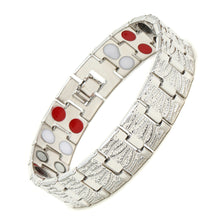 Load image into Gallery viewer, Hot Sale Luxury Fashion Health Energy Bracelet Men Mental Bio Magnetic Anti-fatigue Anti-radiation Bracelets Jewelry
