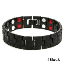 Load image into Gallery viewer, Hot Sale Luxury Fashion Health Energy Bracelet Men Mental Bio Magnetic Anti-fatigue Anti-radiation Bracelets Jewelry
