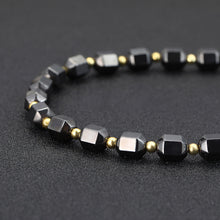 Load image into Gallery viewer, Hot Sale Luxury Fashion Health Energy Bracelet Men Hematite Bio Magnetic Anti-fatigue Anti-radiation Bracelets Jewelry
