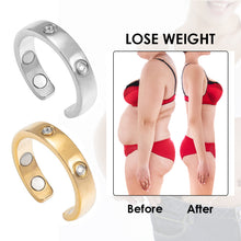 Load image into Gallery viewer, Magnetic Stimulating Weight Loss Ring Keep Fit Fat Burning Slimming Ring Fitness Therapy Health Care Anti Snoring Ring
