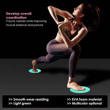 Load image into Gallery viewer, 2PCS Fitness Disc Exercise Sliding Plate Gliding Discs Slider For Yoga Gym Core Training Exercise Equipment
