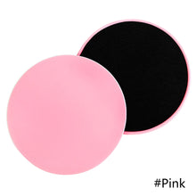 Load image into Gallery viewer, 2PCS Fitness Disc Exercise Sliding Plate Gliding Discs Slider For Yoga Gym Core Training Exercise Equipment
