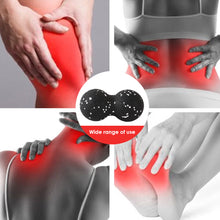 Load image into Gallery viewer, Lacrosse Myofascia Ball Peanut Massage Ball High Density Lightweight Fitness Body Fascia Massage Yoga Exercise Relieve Pain
