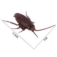 Load image into Gallery viewer, Simulated Cockroach Toy Cat Electric Vibration Cockroach Toys Pet Kitten Interactive Toys Simution Cockroach Tricky Toys Insect Model
