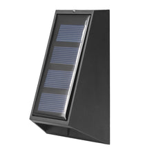 Load image into Gallery viewer, Solar Wall Lights Garden Fence Waterproof Solar Led Light Up&amp;Down Light Outdoor Solar Wall Stair Light Patio Courtyard Street Landscape Garden Decor Wall Lamp
