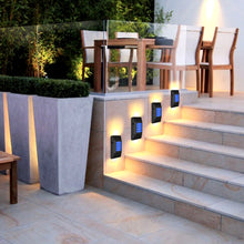 Load image into Gallery viewer, LED Solar Wall Lights Outdoor Waterproof Solar Led Light Up&amp;Down Light Outdoor Solar Wall Stair Light Patio Courtyard Street Landscape Garden Decor Wall Lamp
