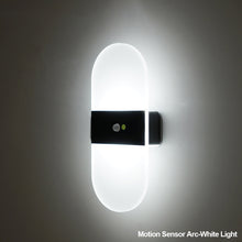 Load image into Gallery viewer, USB Rechargeable Wall Lights Home Indoor Motion Sensor Lighting Bedroom Bedside Lamp Corridor Stairway Decor Lights Wall Lamp
