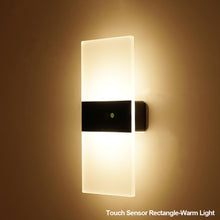 Load image into Gallery viewer, USB Rechargeable Wall Lights Home Indoor Motion Sensor Lighting Bedroom Bedside Lamp Corridor Stairway Decor Lights Wall Lamp
