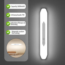 Load image into Gallery viewer, Stepless Dimming Motion Sensor Night Light USB Rechargeable Wireless Lamp Bedroom Bedside Cabinet Wardrobe Night Lighting
