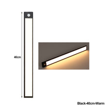 Load image into Gallery viewer, Ultra Thin Motion Sensor Night Light USB Rechargeable Wireless Lamp Bedroom Bedside Cabinet Wardrobe Night Lighting
