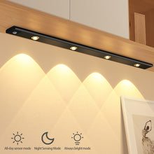 Load image into Gallery viewer, Ultra Thin Motion Sensor Light USB Wireless Wine Cabinet Display Lighing Bedroom Bedside Lamp Wardrobe Night Lighting
