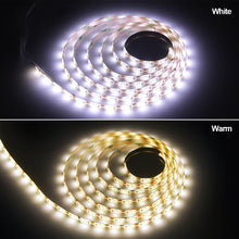 Load image into Gallery viewer, Waterproof USB Smart Motion Sensor LED Light Strip Hand Scan Night Light Strip Tape Bedroom Kitchen Home Wardrobe Decor
