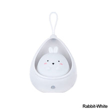 Load image into Gallery viewer, Smart Motion Sensor Night Light USB Chargeable Cute Animal LED Lamp Gifts For Children Kids Bedroom Silicone Wall Lights
