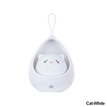Load image into Gallery viewer, Smart Motion Sensor Night Light USB Chargeable Cute Animal LED Lamp Gifts For Children Kids Bedroom Silicone Wall Lights
