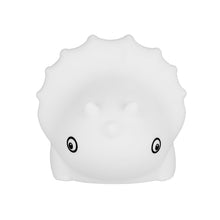 Load image into Gallery viewer, Cute Dinosaur Tap Night Light Silicone Animal Atmosphere Lamp Children Kids Holiday Gift Dimmable Sleeping Night Lamp 5V USB Charging
