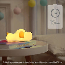 Load image into Gallery viewer, Cute Puppy Touch Senor Night Light Silicone Dog Dimmable Atmosphere Lamp Children Kids Holiday Gift Sleeping Night Lamp 5V USB Charging
