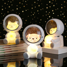 Load image into Gallery viewer, USB Charging Galaxy Guardian Pet Astronaut Night Light Atmosphere Lamp Children Kids Holiday Gifts Decoration Lamp Sleeping Light
