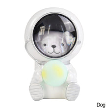 Load image into Gallery viewer, USB Charging Galaxy Guardian Pet Astronaut Night Light Atmosphere Lamp Children Kids Holiday Gifts Decoration Lamp Sleeping Light

