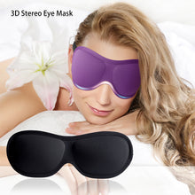 Load image into Gallery viewer, 3D Shading Breathable Sleep Eye Mask Blindfold Eyeshade Sleeping Mask Eye Patch Office Eye Mask Sleeping Aid Block Out Light
