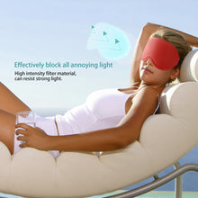 Load image into Gallery viewer, 3D Slow Rebound Memory Foam Adjustable Sleeping Mask Shading Breathable Sleep Eye Mask Portable Cover Night Blindfold Eyemask
