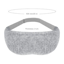 Load image into Gallery viewer, Soft Adjustable Sleeping Mask Flight Shading Breathable Sleep Eye Mask Portable Travel Cover Night Blindfold Sleeping Eyemask
